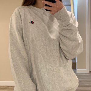 Champion Gray Crewneck Sweater
